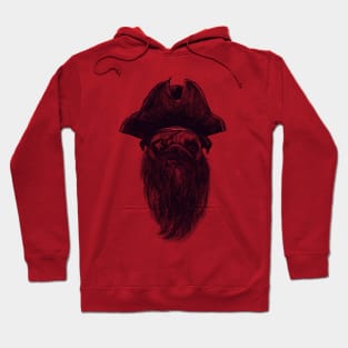 Capt. Blackbone the pugrate Hoodie